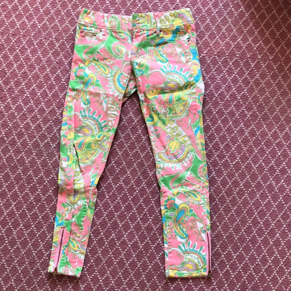 Lily Pulitzer Worth Skinny Mini Zip